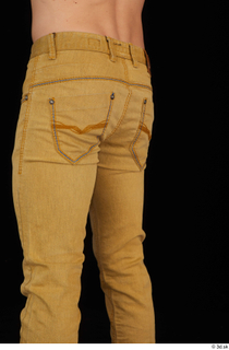 Lutro casual dressed thigh yellow jeans 0004.jpg